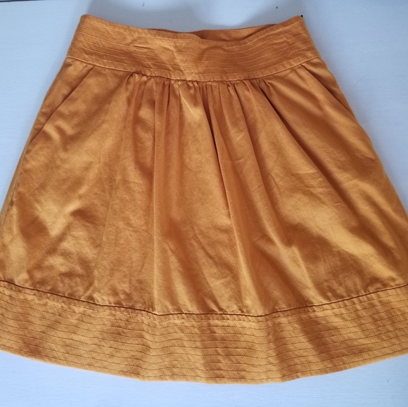 Anthropologie Yellow Skirt - Picture 3 of 5